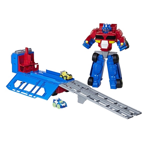 Playskool Hero’s Transformer Rescue Bots Flip Racer Trailer - Picture 1 of 10